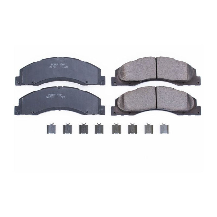 Power Stop 08-14 Ford E-150 Front Z17 Evolution Ceramic Brake Pads w/Hardware