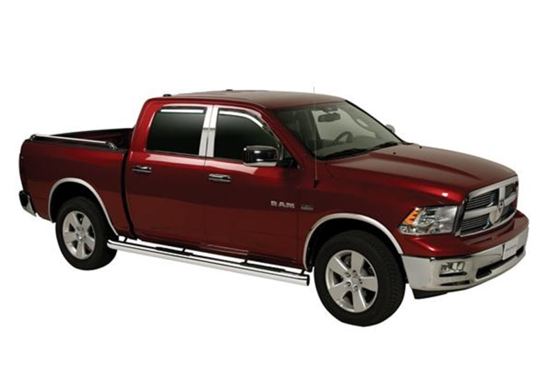 Putco 09-18 Ram 1500 - Crew Cab (Set of 4) Excl Rebel Model Element Tinted Window Visors