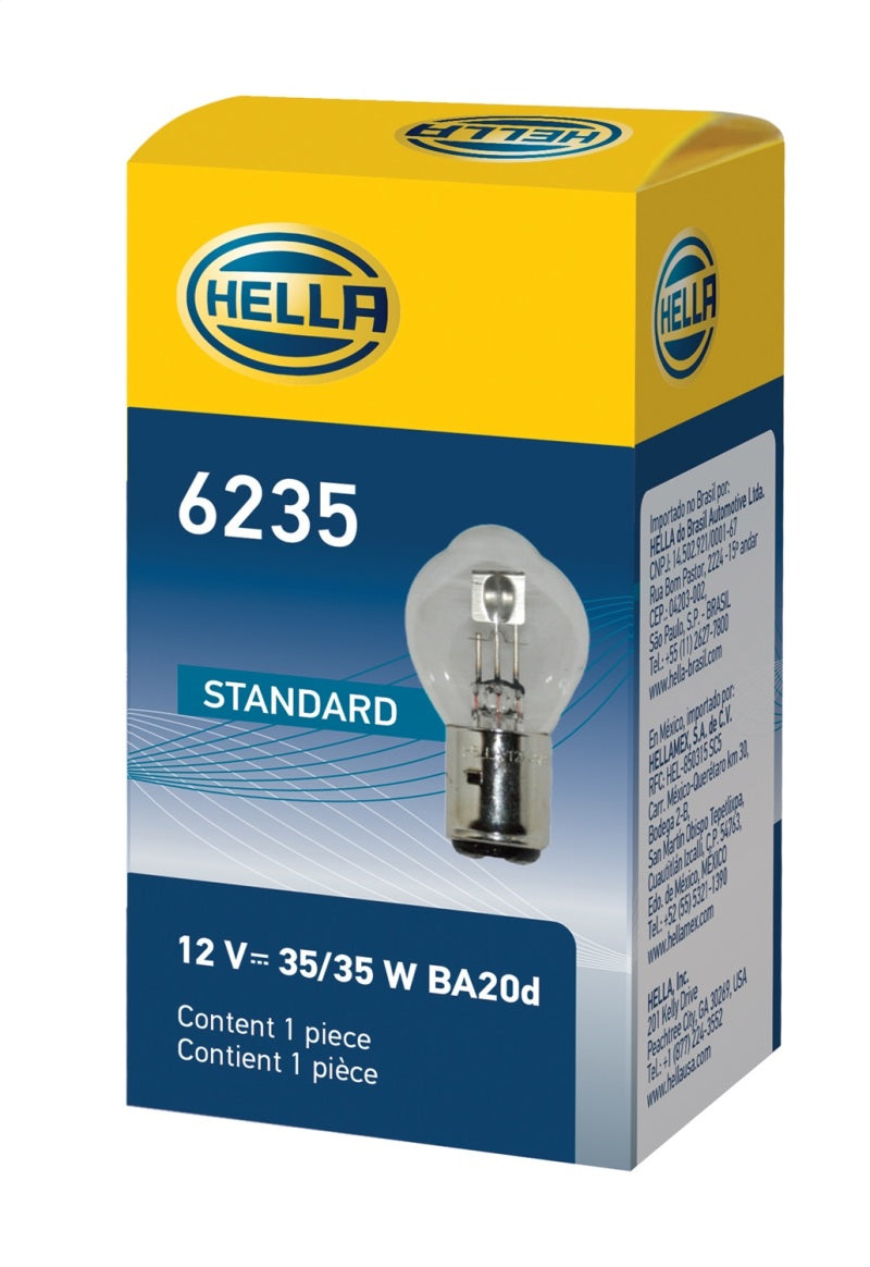 Hella Bulb 6235 12V 35/35W Ba20D B11 S2