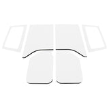 DEI 11-18 Jeep Wrangler JK 2-Door Boom Mat Complete Headliner Kit - 6 Piece - White