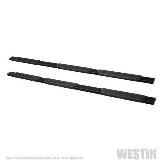 Westin 07-19 Chevy Silverado/Sierra Crew Cab (85ft Bed) R5 M-Series Wheel-to-Wheel Nerf Bars - Blk