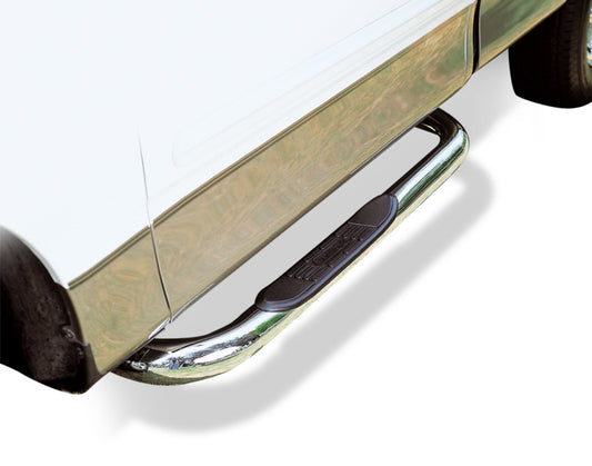 Go Rhino 05-14 Nissan Frontier 4000 Series SideSteps - Cab Length - Chrome