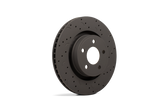 Hawk Talon 1998 Chevy Prizm Drilled and Slotted Front Brake Rotor Set