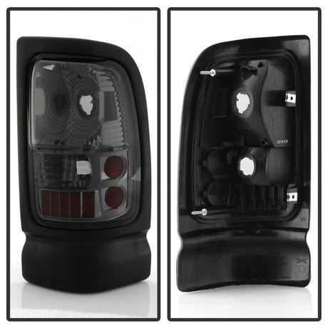 xTune Dodge Ram 1500/2500/3500 94-01 Euro Style Tail Lights Smoke ALT-ON-DRAM94-SM