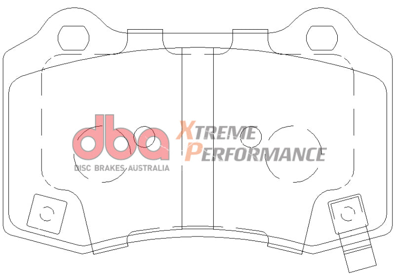 DBA 2010 Camaro SS XP650 Rear Brake Pads