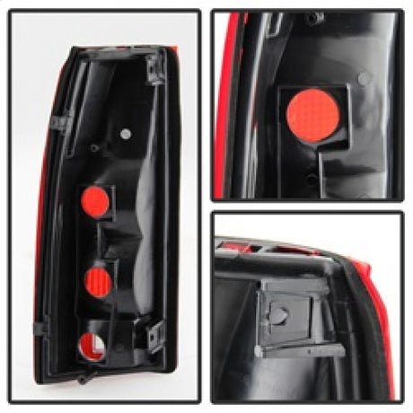 xTune Chevy Blazer Full Size 92-94 / Cadillac Escalade 99-00 Tail Light OEM ALT-JH-CCK88-OE-RC