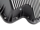 aFe Transmission Pan (Black); Ford Diesel Trucks 03-10 V8-6.0/6.4L (td)