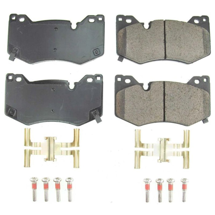 Power Stop 2020 Chevrolet Corvette Front Z17 Evolution Ceramic Brake Pads w/Hardware