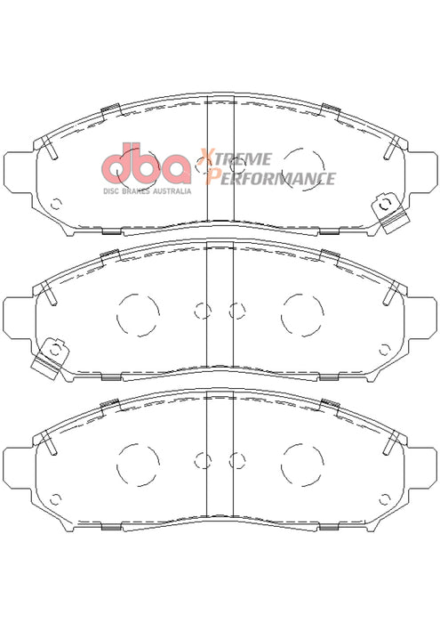 DBA 05-12 Nissan Pathfinder XP650 Front Brake Pads