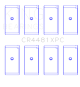King Mitsubishi 4G63 / 4G64 6 Bolt 1st Gen DSM (Size 0.25) Coated Performance Rod Bearing Set