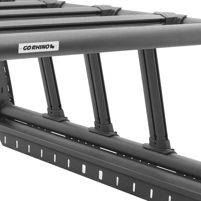 Go Rhino 15-22 Chevrolet/GMC Colorado/Canyon XRS Overland Xtreme Rack Blk - Box 2 (Req. 5951000T-01)