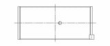 ACL Mitsubishi 4G63/4G64 7 Bolt 2nd Gen DSM and EVO I-IX Standard Size High Performance Rod Bearing
