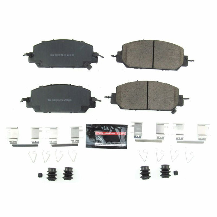 Power Stop 18-19 Honda Clarity Front Z23 Evolution Sport Brake Pads w/Hardware