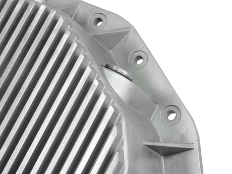 aFe Rear Differential Cover (Raw; Street Series); Dodge Diesel Trucks 03-05 L6-5.9L (td)