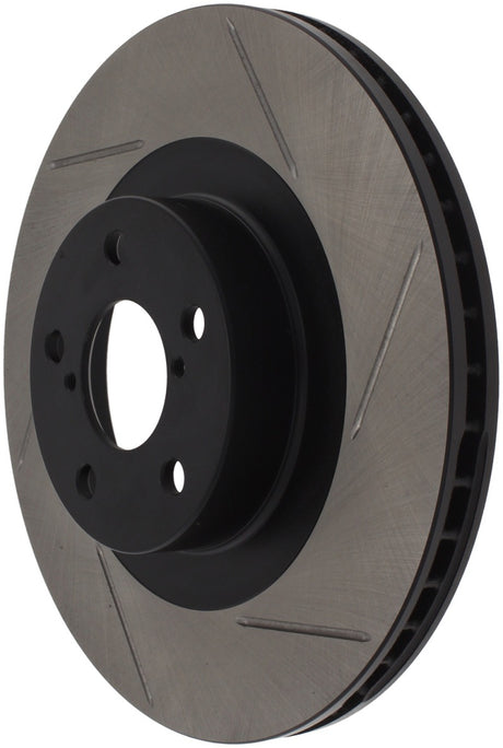 StopTech Power Slot 02-10 WRX Front Right SportStop Slotted Rotor