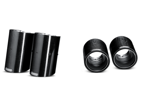 Akrapovic 07-13 BMW M3 (E90/E92/E93) Tail Pipe Set (Carbon)