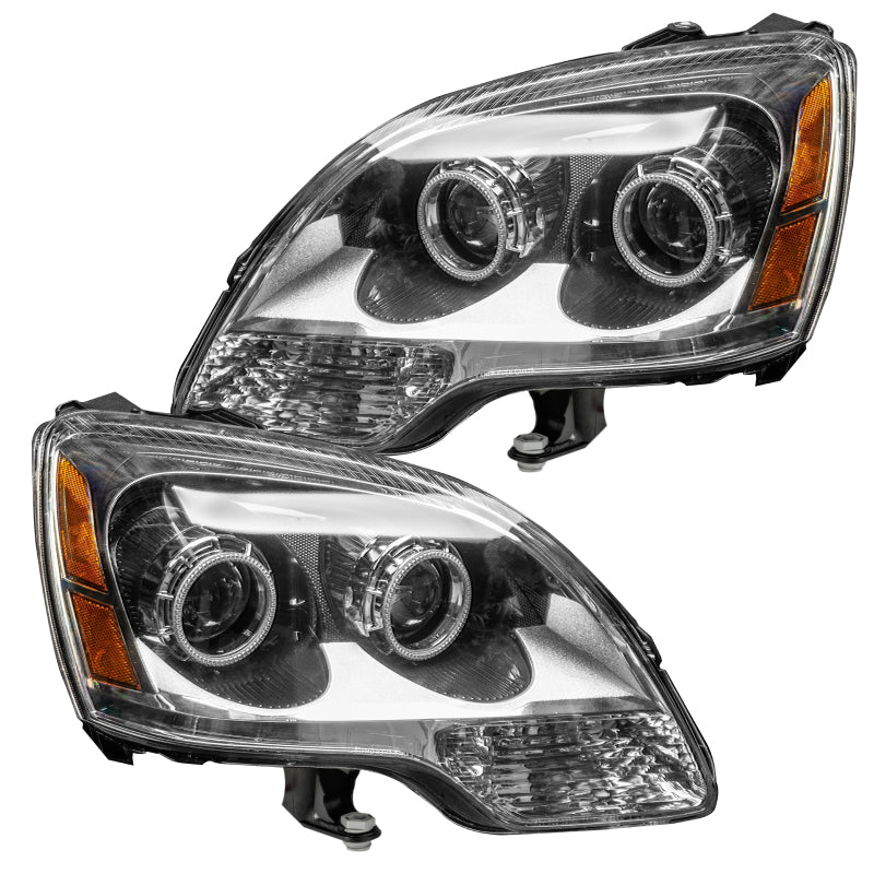 Oracle Lighting 08-12 GMC Acadia Non-HID Pre-Assembled LED Halo Headlights -Amber