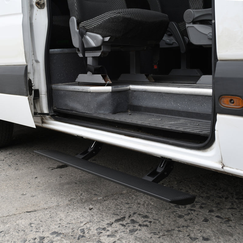 Go Rhino 13-18 Mercedes-Benz Sprinter 2500/3500 Van 3dr E-BOARD E1 Elec. Running Board Kit - Tex Blk