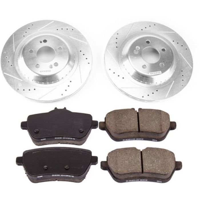 Power Stop 2018 Mercedes-Benz S450 Rear Z23 Evolution Sport Brake Kit