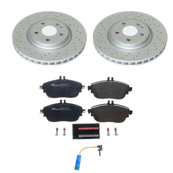 Power Stop 17-19 Infiniti QX30 Front Euro-Stop Brake Kit