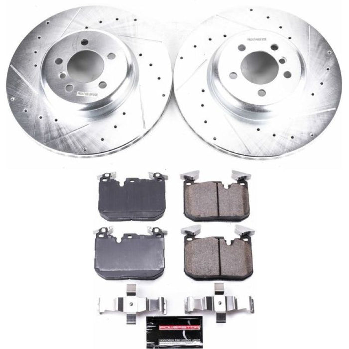 Power Stop 12-15 BMW 335i Front Z23 Evolution Sport Brake Kit