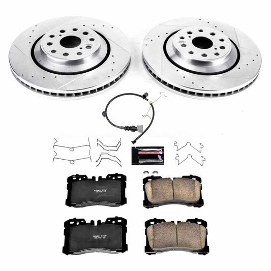 Power Stop 18-19 Lexus LS500 Front Z23 Evolution Sport Brake Kit