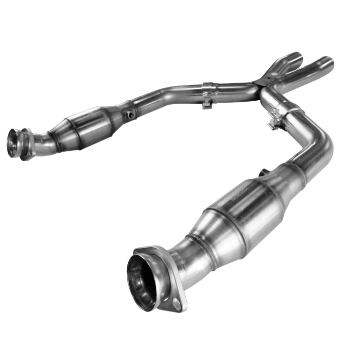 Kooks 05-10 Ford Mustang GT 4.6L 3V Auto/Manual 2 1/2in x 2 1/2in OEM Cat X Pipe Kooks HDR Req