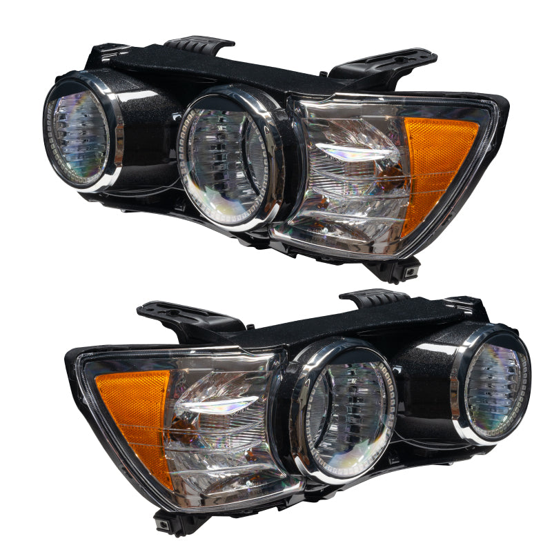 Oracle 12-15 Chevy Sonic Pre-Assembled SMD Headlights - ColorSHIFT w/ Simple Controller SEE WARRANTY