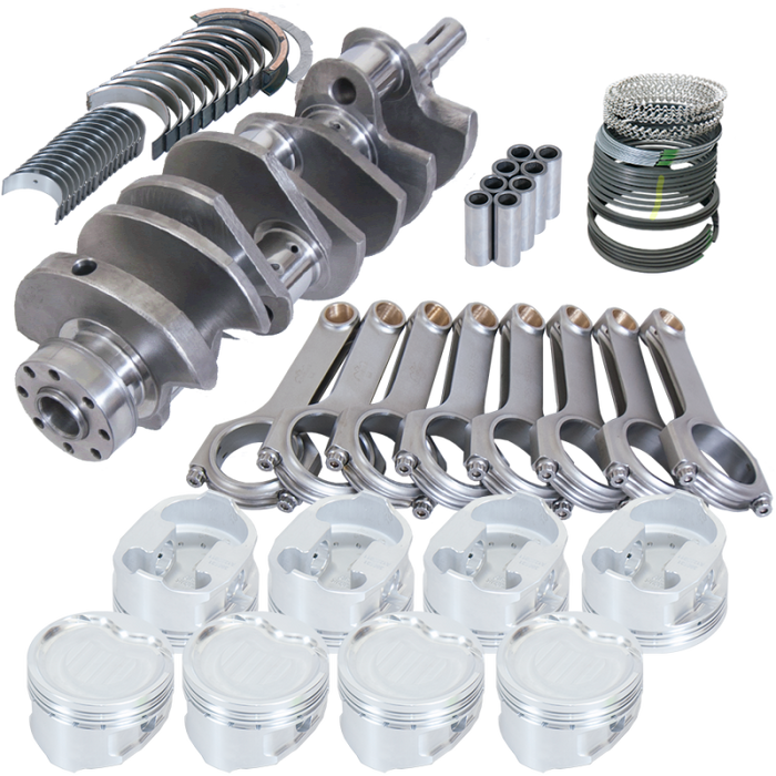 Eagle Ford 4.6L 2 Valve Heads Romeo Block Rotating Assembly Kit - 5.933in H-Beam Standard Bore