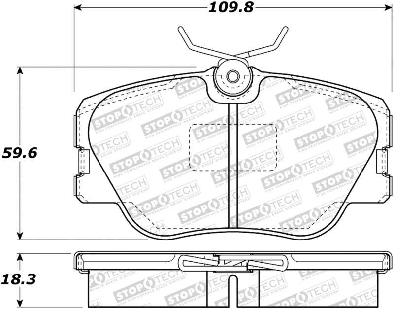 StopTech Street Brake Pads