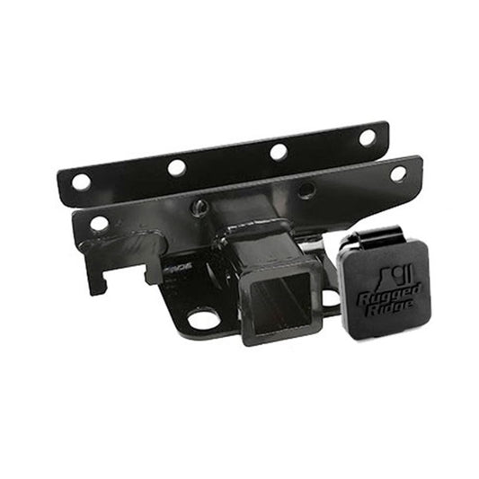 Rugged Ridge Receiver Hitch Kit RR Logo 07-18 Jeep Wrangler