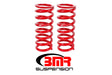 BMR 79-04 Fox Mustang Front Lowering Springs - Red BMR Suspension