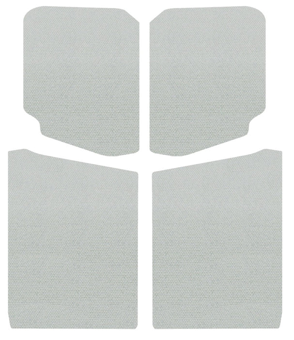 DEI 18-23 Jeep Wrangler JL 2-Door Boom Mat Headliner - 5 Piece - White