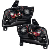 Oracle 11-13 Jeep Grand Cherokee SMD HL (Non-HID) - Chrome - ColorSHIFT w/ 2.0 Cntrl