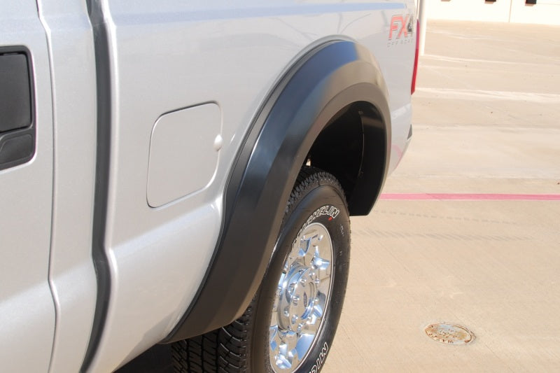 Lund 11-16 Ford F-250 Ex-Extrawide Style Textured Elite Series Fender Flares - Black (2 Pc.)