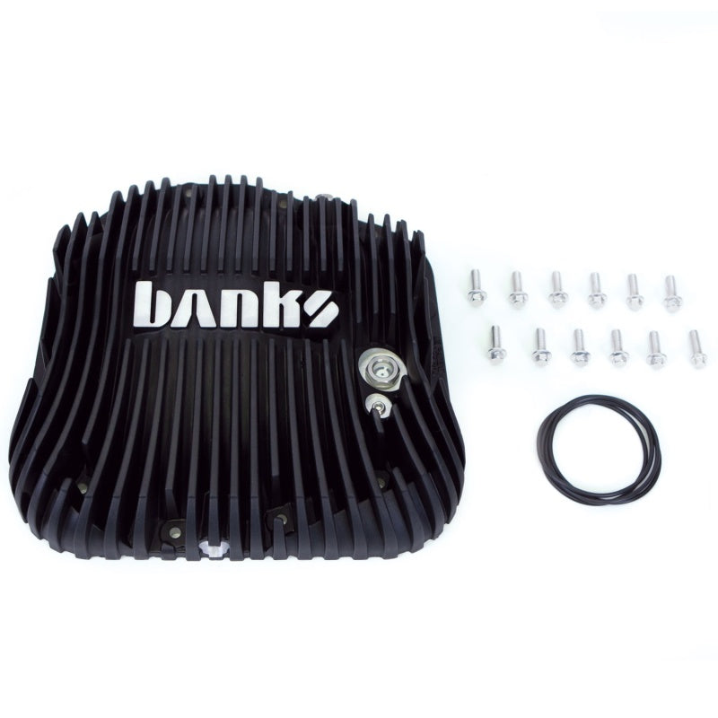 Banks Power 85-19 Ford F250/ F350 10.25in 12 Bolt Black-Ops Differential Cover Kit