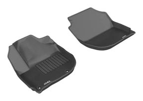3D MAXpider 2015-2020 Honda Fit/Hr-V Kagu 1st Row Floormat - Black 3D MAXpider
