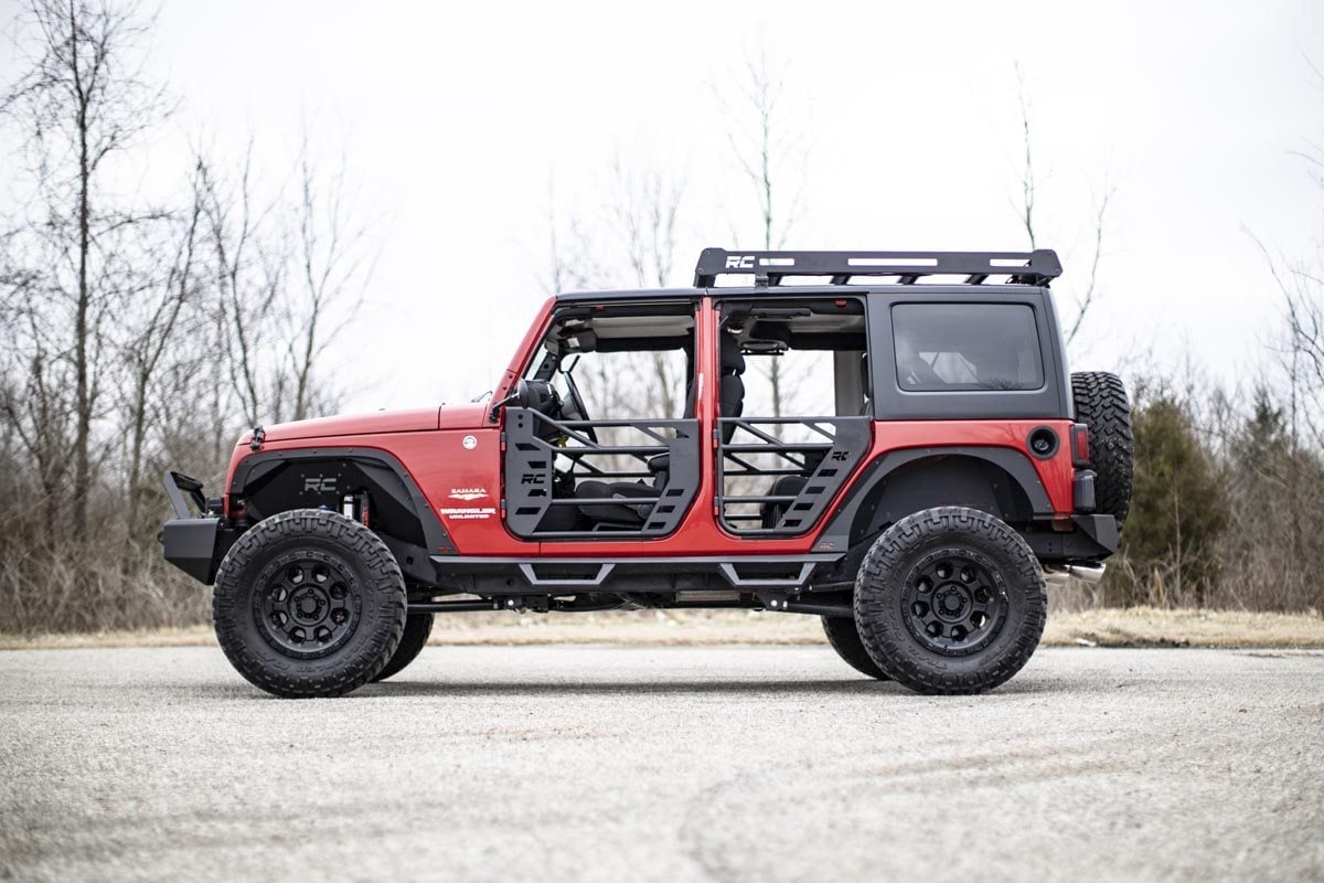 Tubular Doors | Rear | Jeep Wrangler JK/Wrangler Unlimited  (07-18)