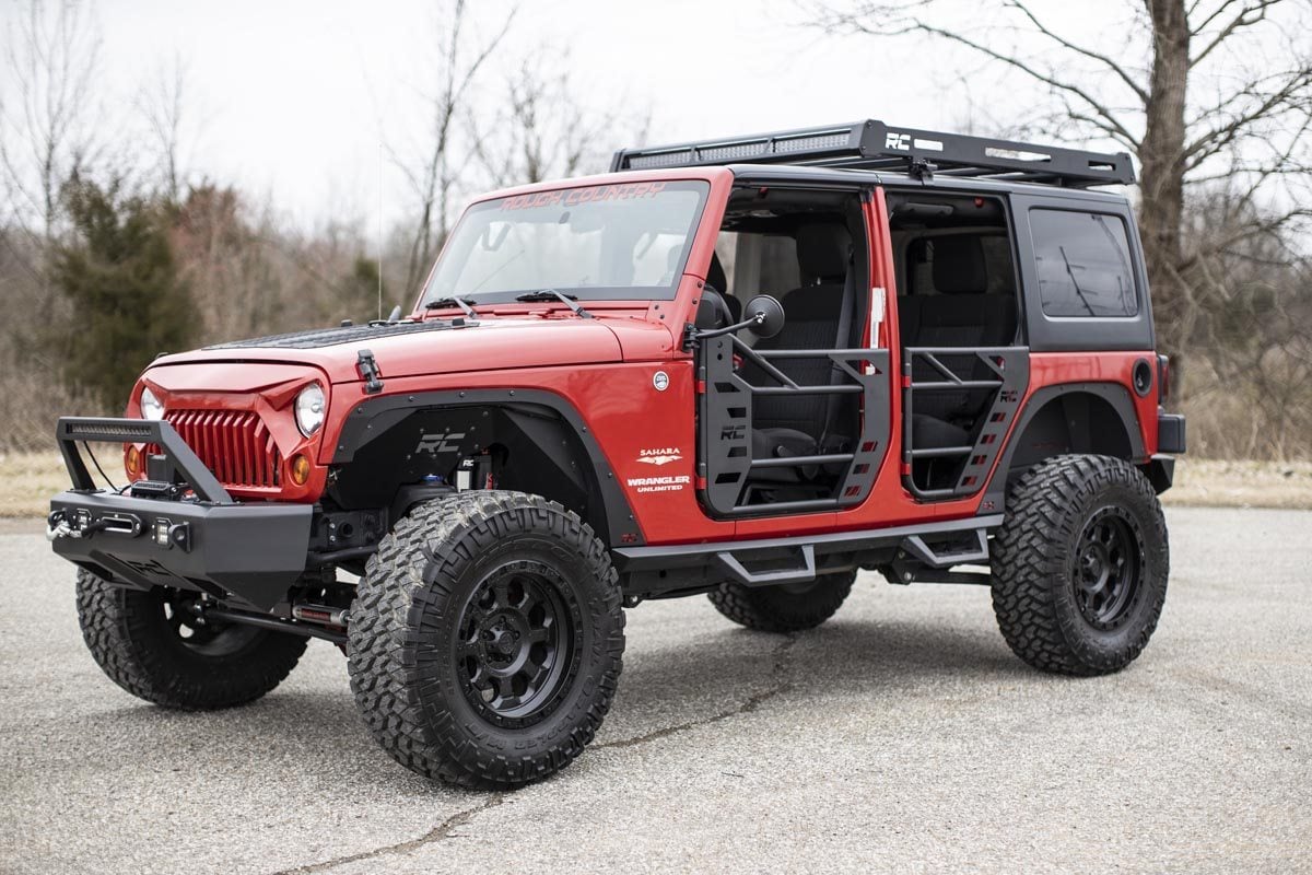 Tubular Doors | Rear | Jeep Wrangler JK/Wrangler Unlimited  (07-18)