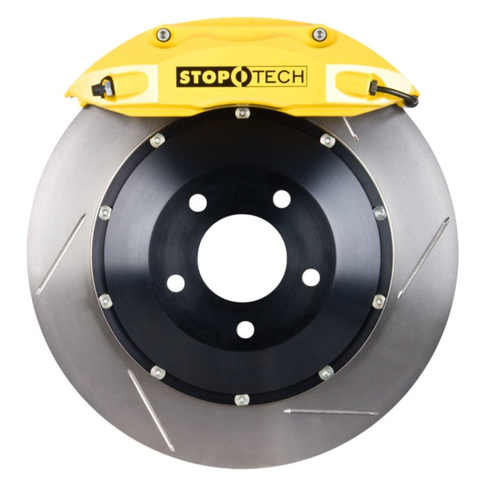 StopTech BBK 08-13 BMW M3/11-12 1M Coupe Rear Yellow ST-40 Calipers 355 x 32 Slotted Rotors