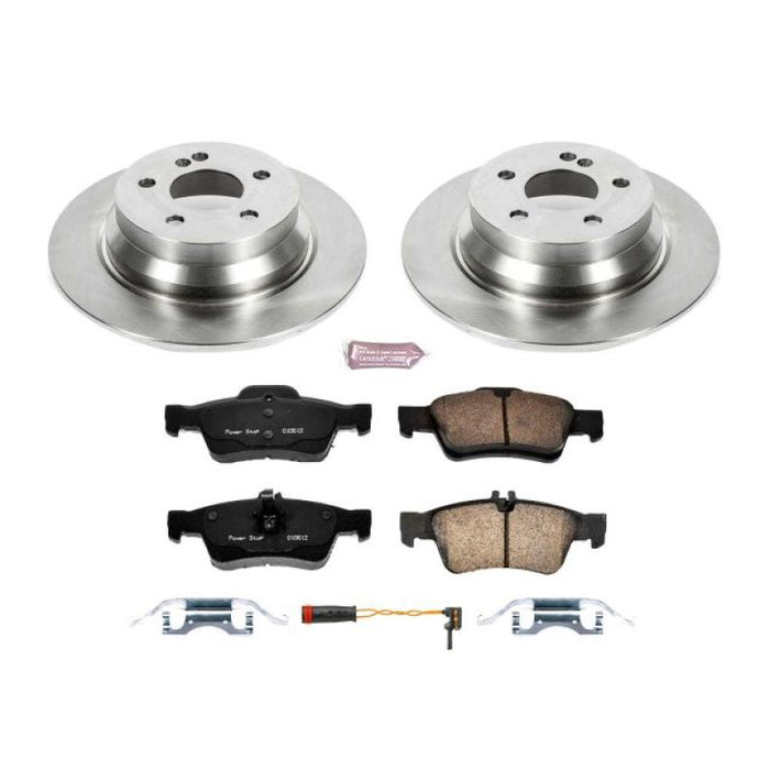 Power Stop 14-16 Mercedes-Benz E250 Rear Autospecialty Brake Kit