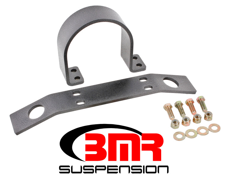 BMR 04-06 GTO Driveshaft Safety Loop - Black Hammertone BMR Suspension