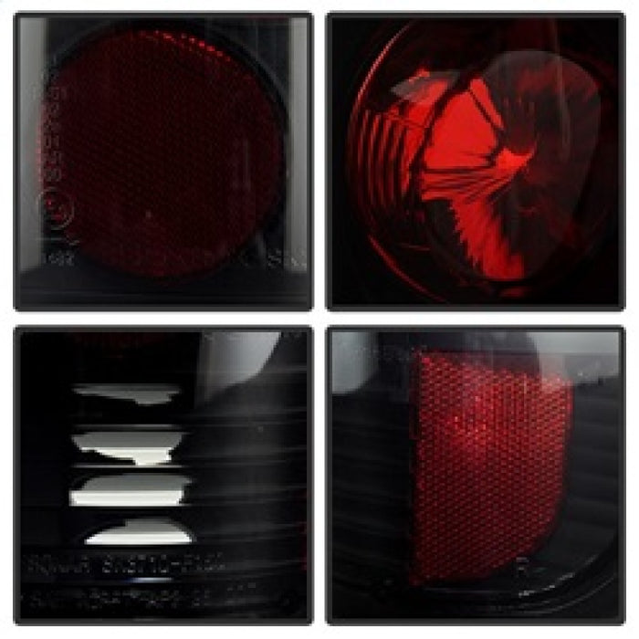 Spyder Ford F150 Styleside 97-03/F250/350/450/550 Euro Style Tail Lights Blk Smke ALT-YD-FF15097-BSM