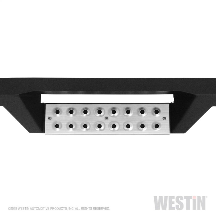 Westin/HDX Stainless 15-18 Ford F-150 SC/17-18 F-250/F-350 CC Drop Nerf Step Bars - Textured Black