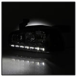 xTune Dodge Charger 06-10 1Pc LED Crystal Headlights Black HD-ON-DCH05-1PC-LED-BK