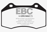 EBC 14+ Alfa Romeo 4C 1.75 Turbo Yellowstuff Front Brake Pads