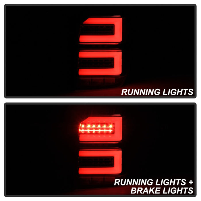 Spyder Toyota 4Runner 10-14 LED Tail Lights - Sequential Turn Signal - Black ALT-YD-T4R10-SEQ-BK