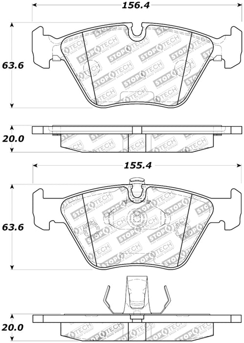 StopTech Street Touring Brake Pads