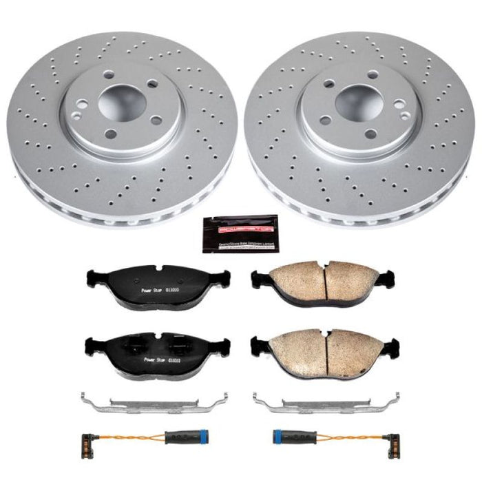 Power Stop 03-06 Mercedes-Benz S430 Front Z23 Evolution Sport Coated Brake Kit