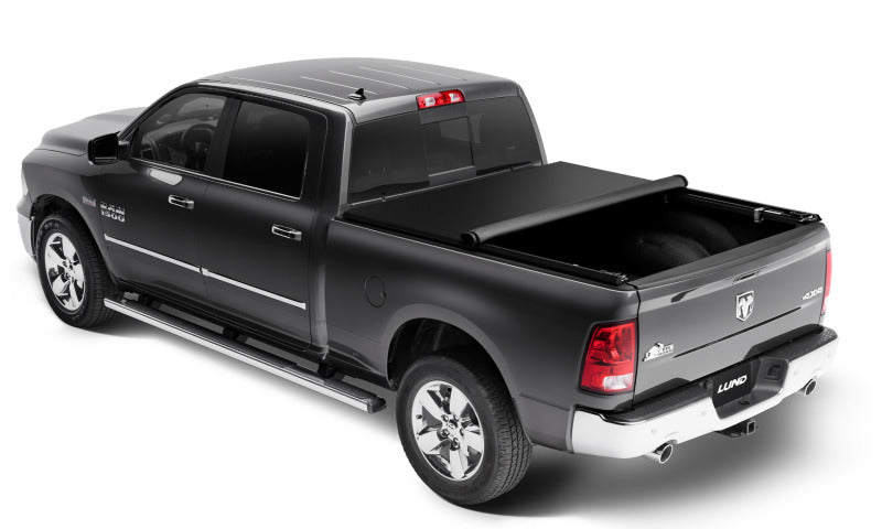 Lund 94-01 Dodge Ram 1500 (8ft. Bed) Genesis Elite Roll Up Tonneau Cover - Black